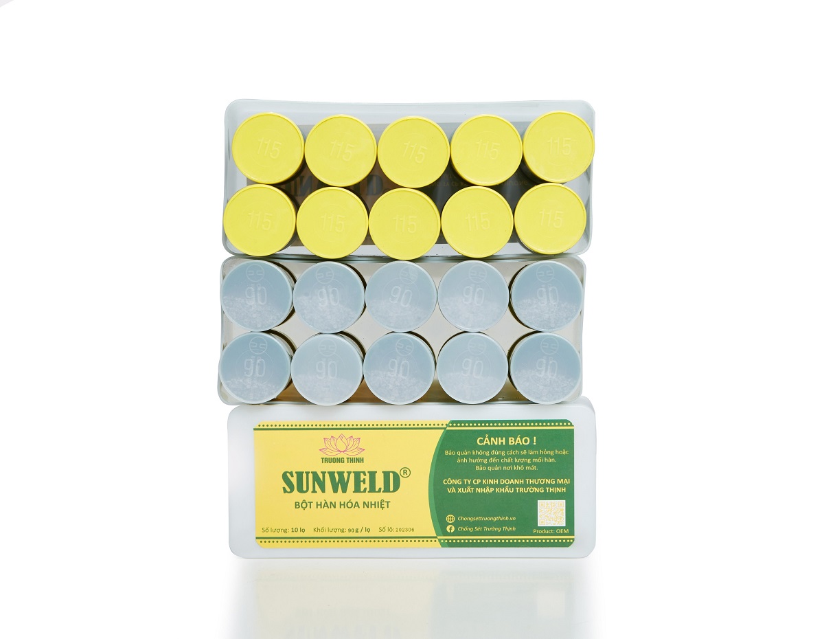 Thuốc hàn hóa nhiệt Sunweld: 90g, 115g, 150g, 200g, 250g