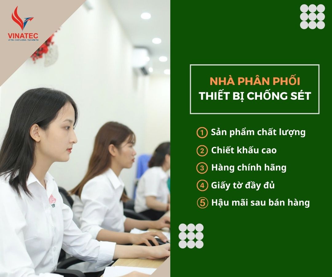 VinaTec - nhà phân phối thiết bị chống sét