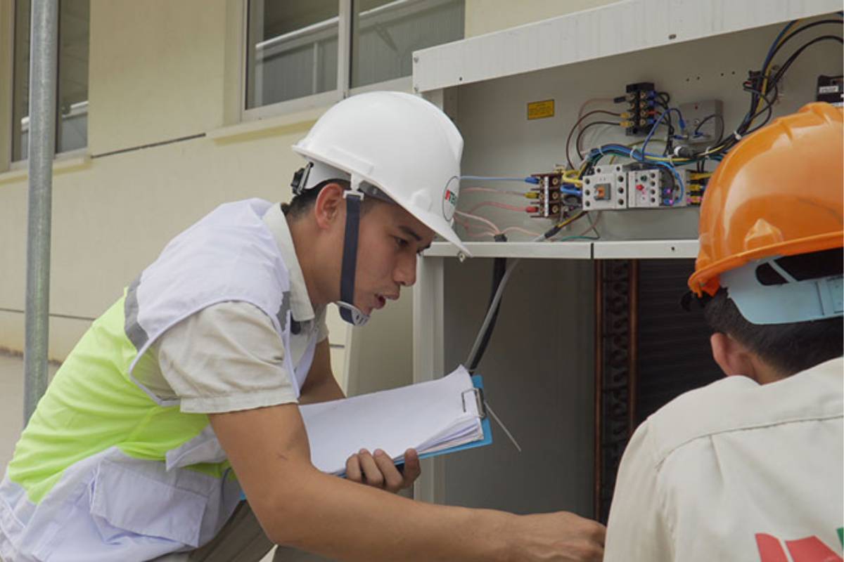 lắp đặt và kiểm tra chống sét 