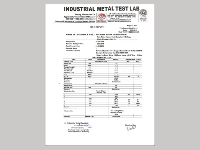 Mechnical Test