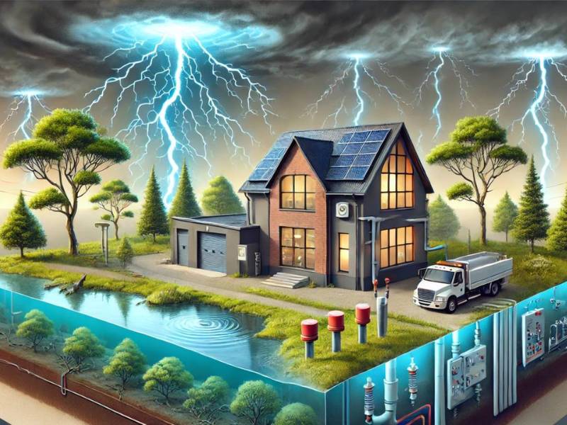 lợi ích kép của hệ thống chống sét