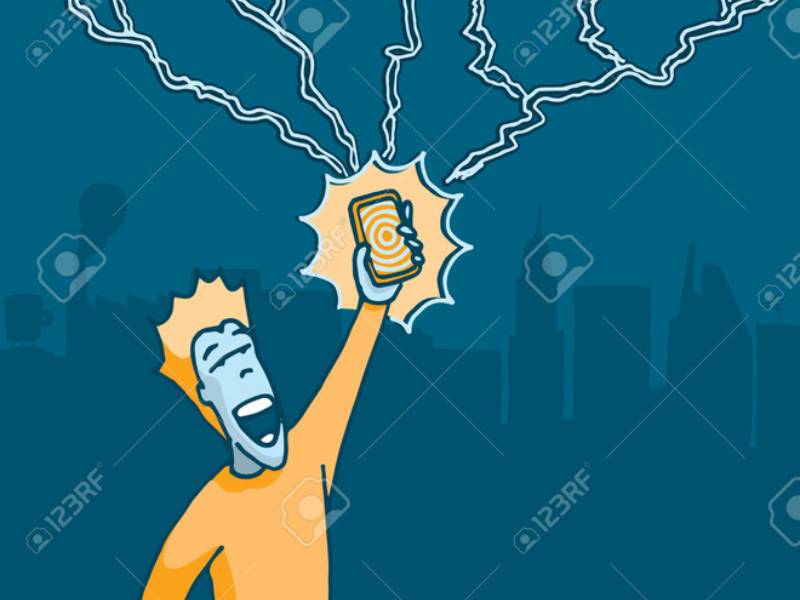 không sử dụng điện thoại khi có sét