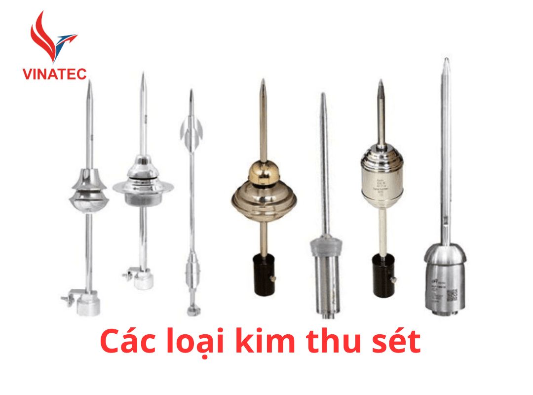 Các loại kim thu sét phổ biến nhất