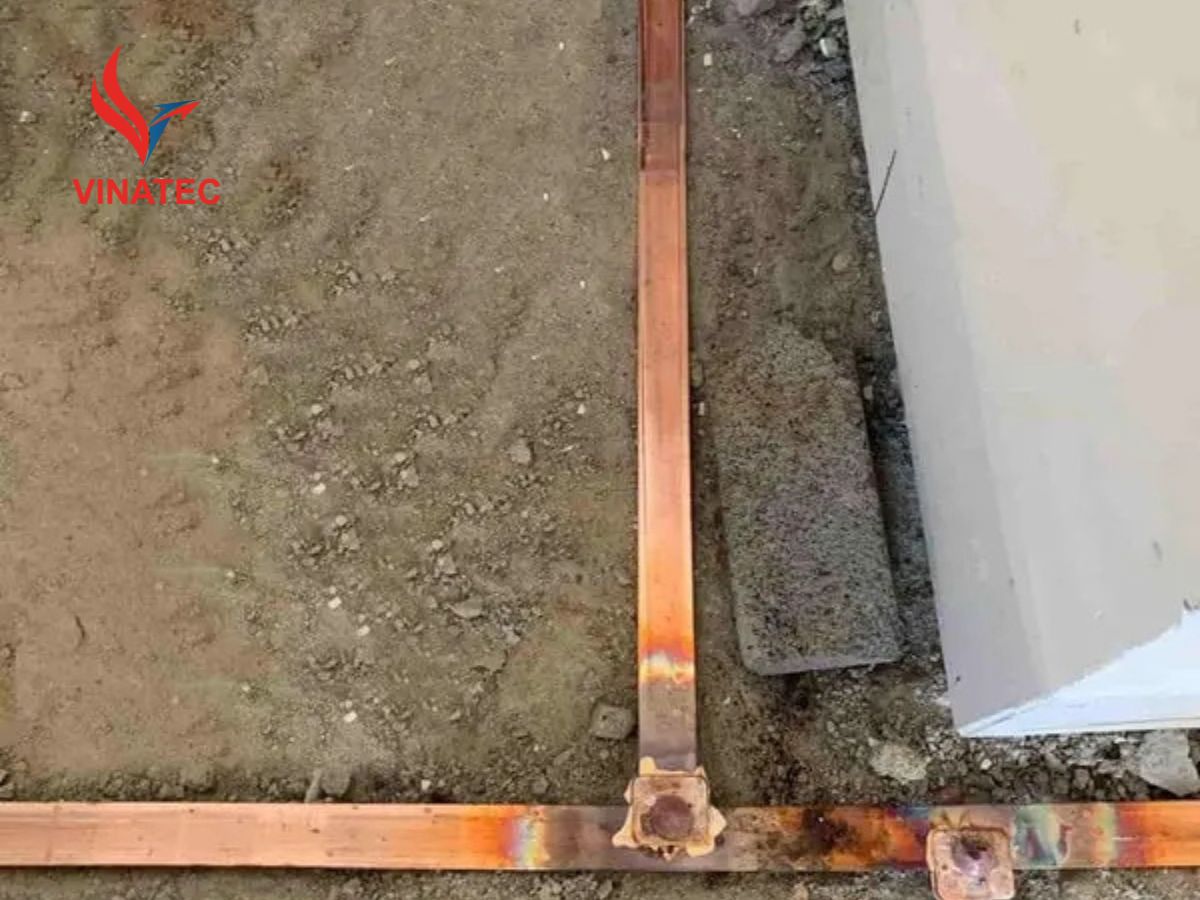Băng đồng tiếp địa 25x3mm